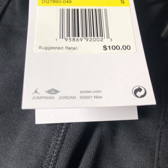 NWT Jordan pants. Multiple sizes. No offers. Retail for $100. Selling for $40 - Picture 6 of 9